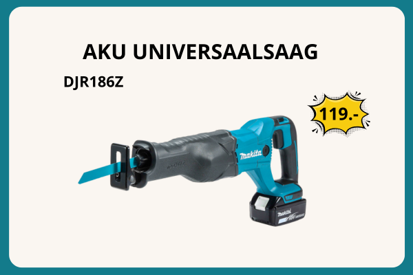 Soodsalt Makita universaalsaag DJR186Z Raplas