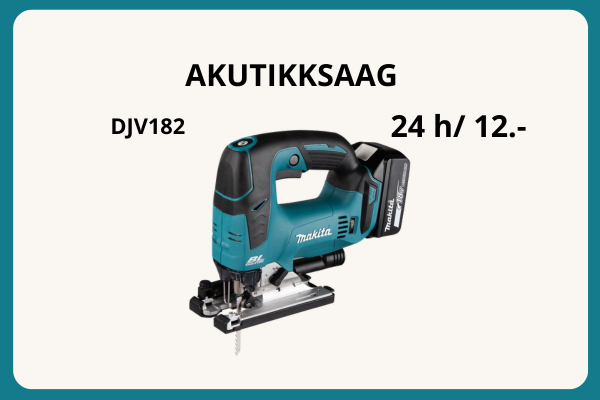 Makita akutikksaag GJV182