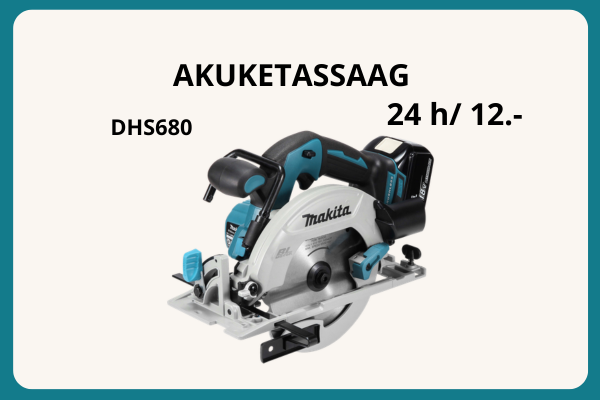 Makita akuketassaag DHS680