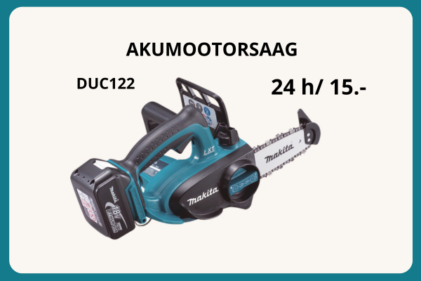 Makita akumootorsaag DUC122