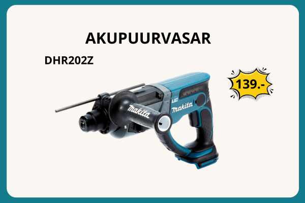 Makita akupuurvasar DHR202