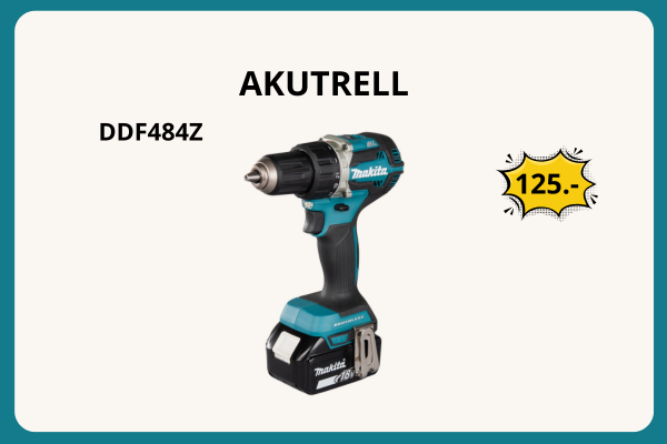 Makita akutrell DDF484