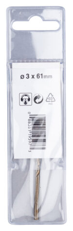 HSS-CO Metallipuur 3x61mm Makita D-17310 - Pilt 4
