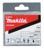 HSS METALLIPUUR HSS-G 3,3x50MM, 1/4". (10tk.)