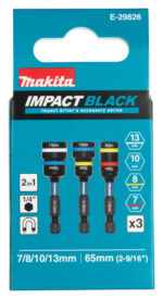 Impact BLACK 2-in-1 MZ mutrite/poltide padrunite komplekt, 3 tk, , 7/8x65mm, 8/10x65mm 10/13x65mm E-29826