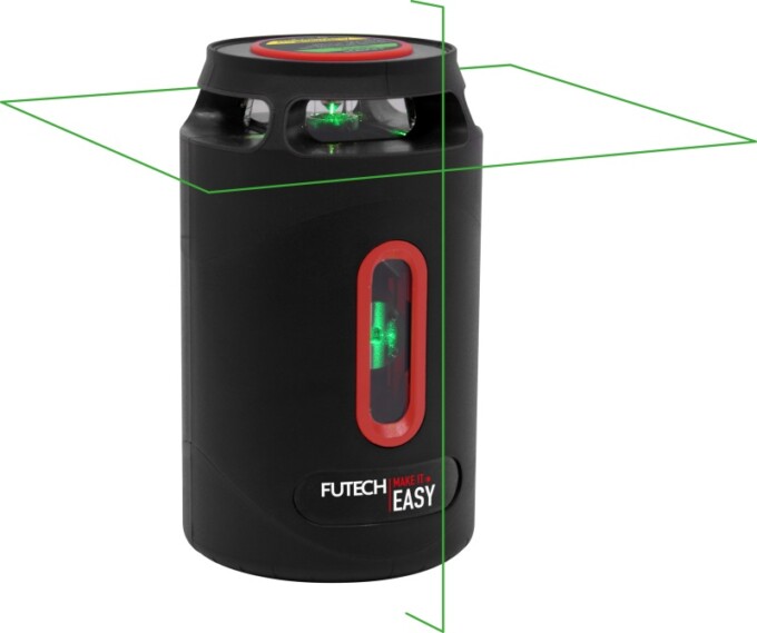 Futech ristjoonlaser LL5505 rohelise kiirega